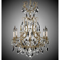 American Brass And Crystal Parisian 6 Light Chandelier Cp306560
