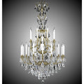 American Brass And Crystal Parisian 24 Light Chandelier Cp310788