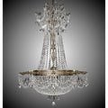 American Brass And Crystal Valencia 36 Inch 12 Light Chandelier Cp312990