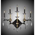 American Brass And Crystal Kaya 26 Inch Wall Sconce Cp270744