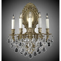 American Brass And Crystal 22 Inch Wall Sconce Cp182222