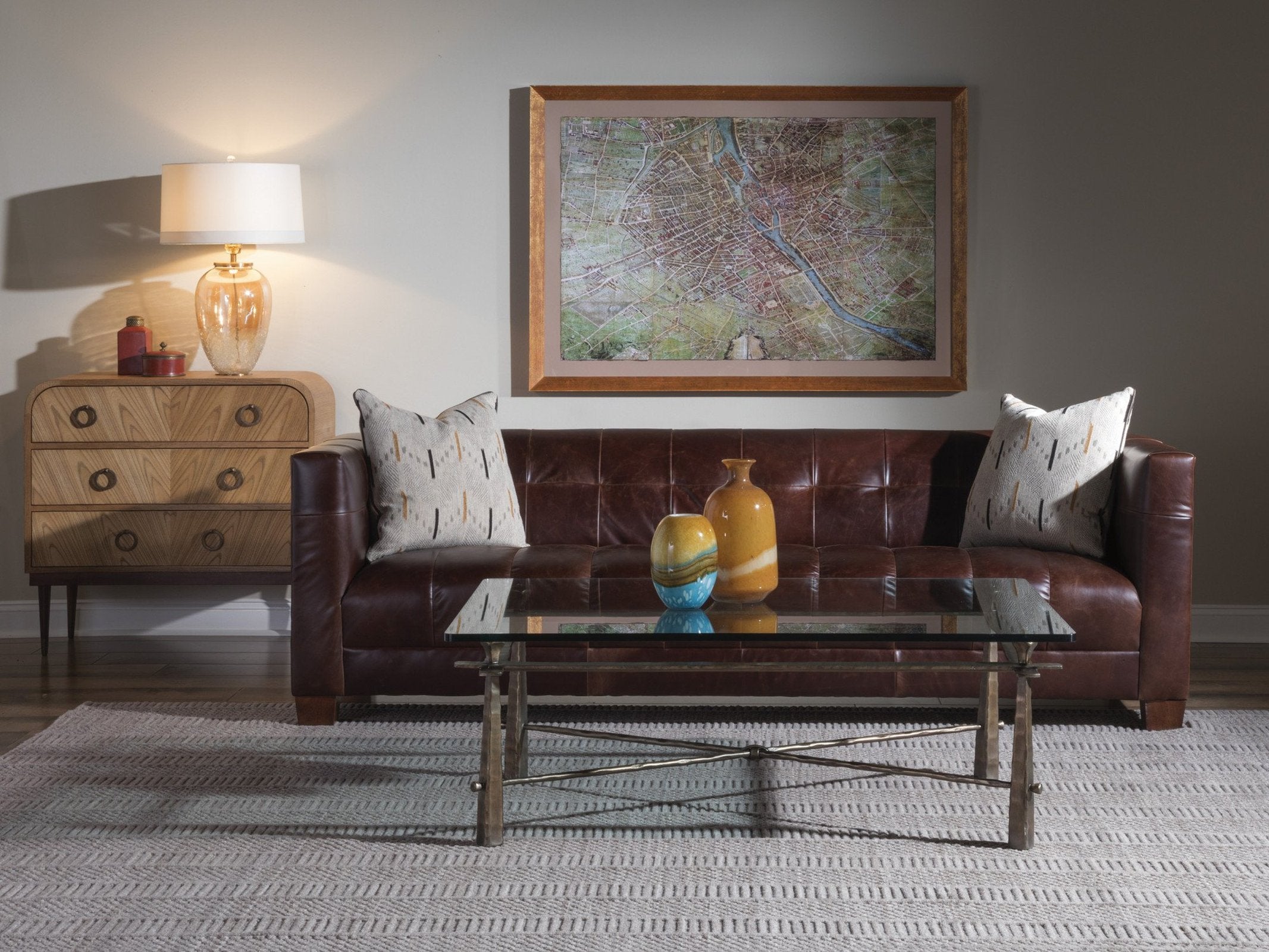 Artistica Home Cortona Rectangular Cocktail Table