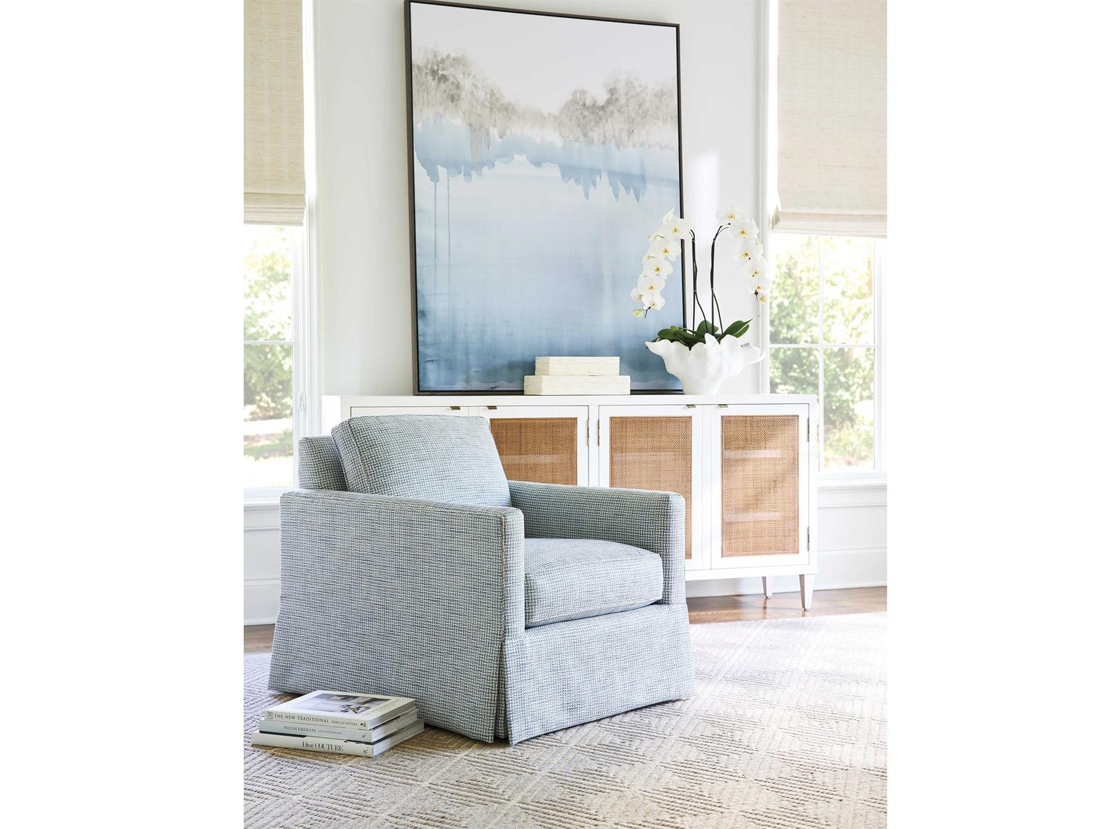 Laguna Bluebird 80-Inch Rectangle Wood Console Table in Tide and Table Rock Finishes