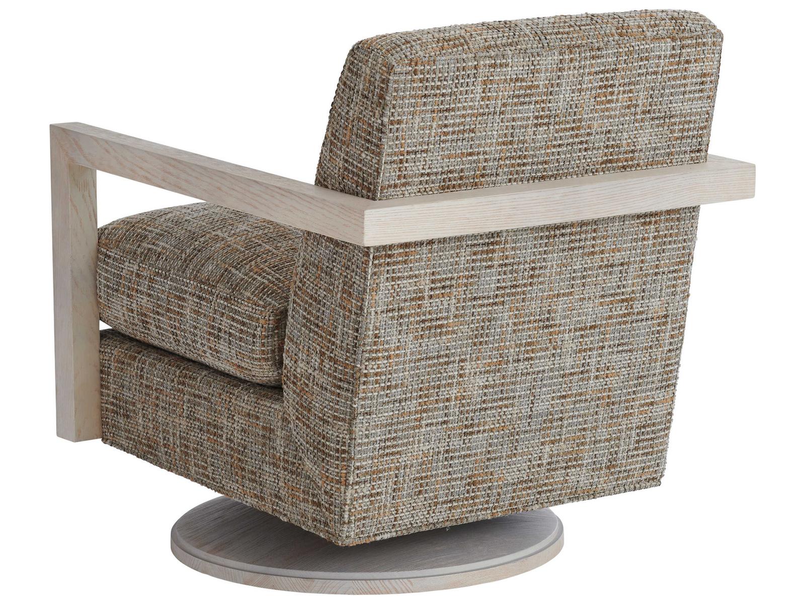 Willa Swivel Accent Chair with Ultra Down Cushion in Portola Fabric