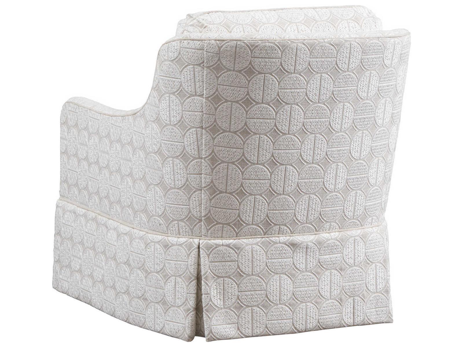 Salt Creek Swivel Accent Chair with Ultra Down and Blend Down Cushions