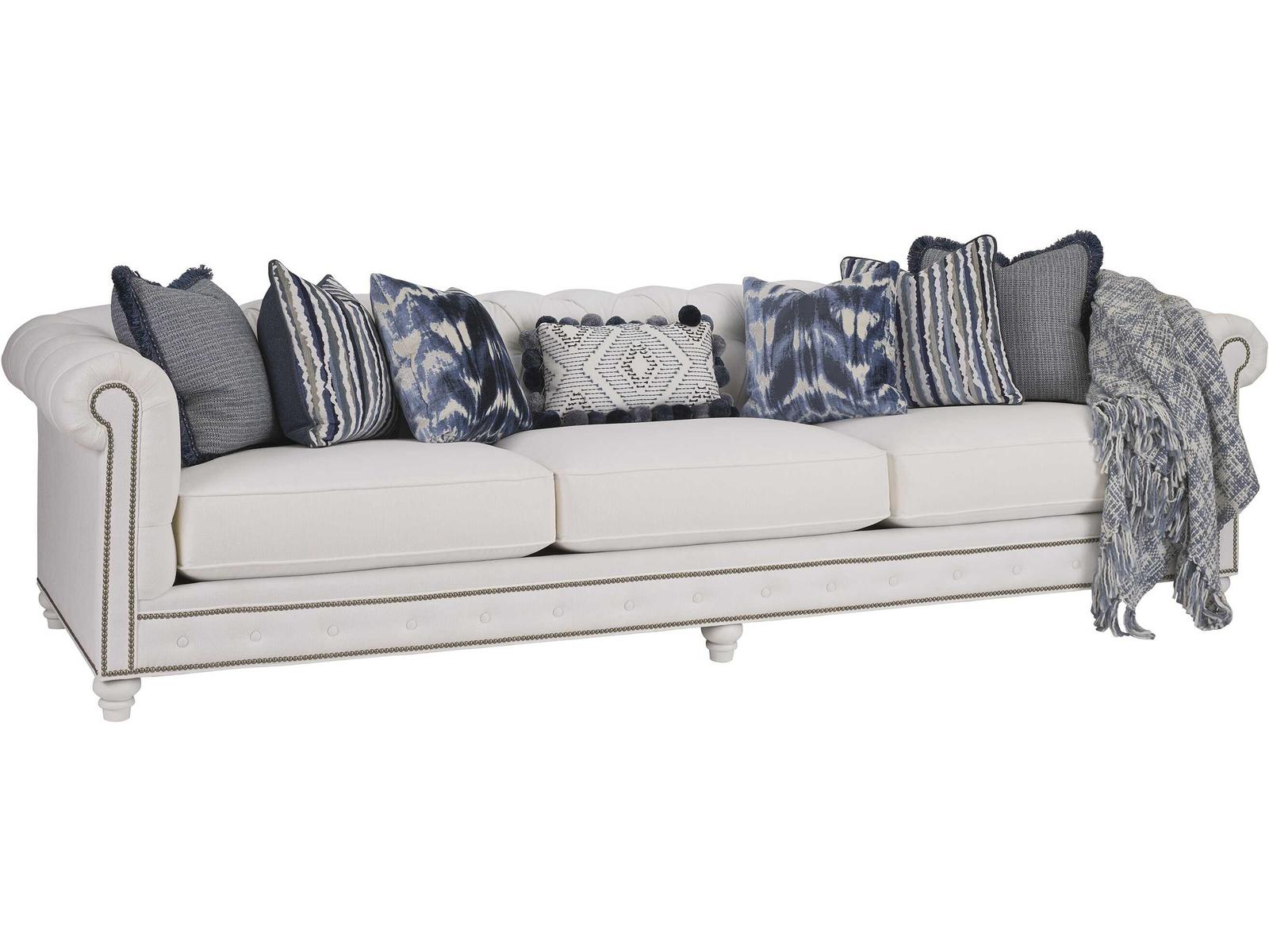 Carmen 3-Seat Tufted Back Sofa with Nailhead Trim