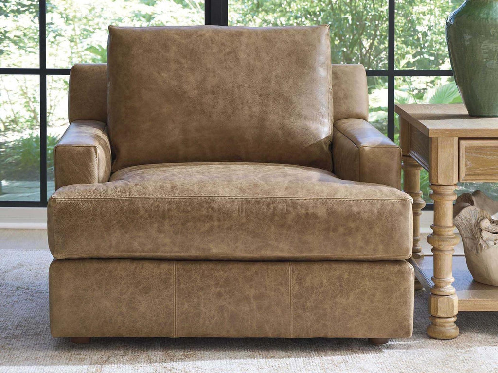 Upholstery Millington Leather Accent Chair