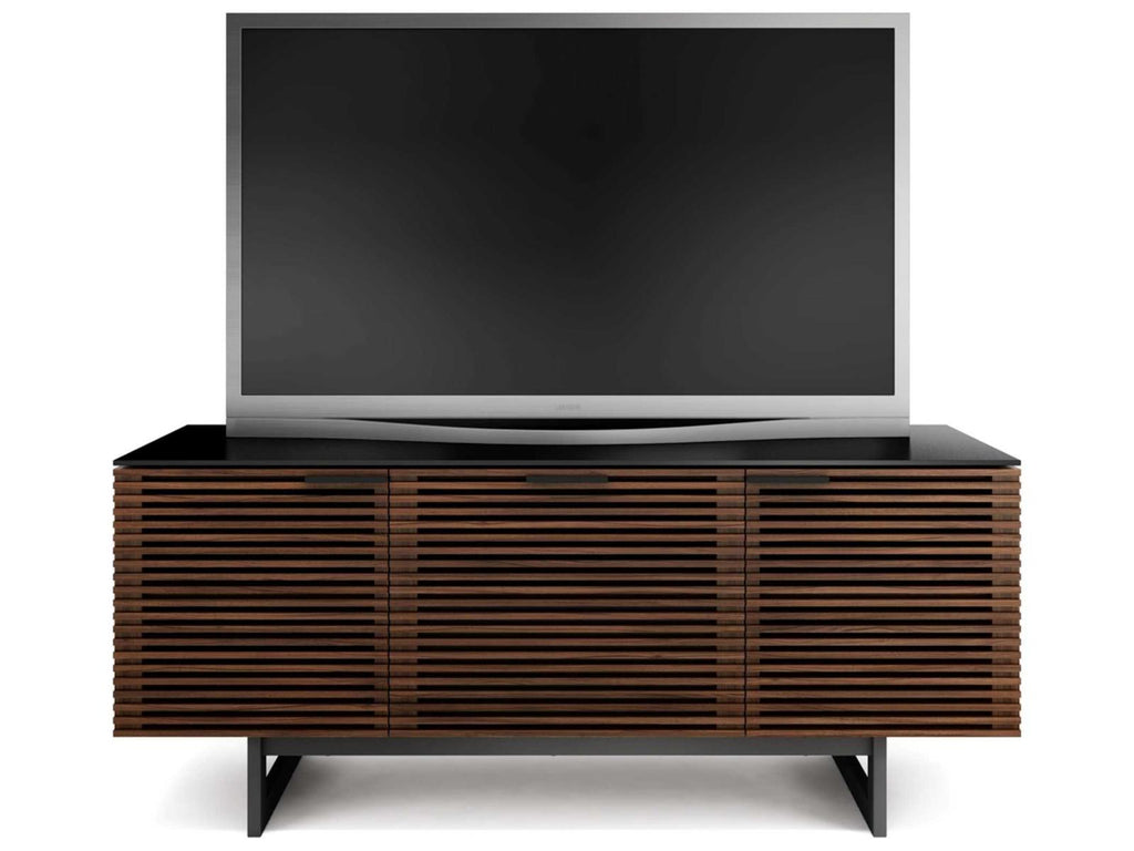 Corridor 8177 Media Console in Chocolate Stained Walnut