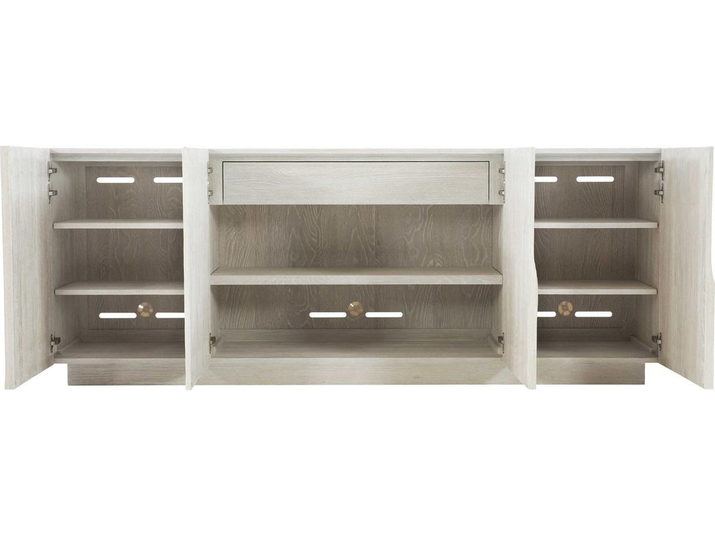 Alvarez Entertainment Credenza in Jicama White Oak Veneer
