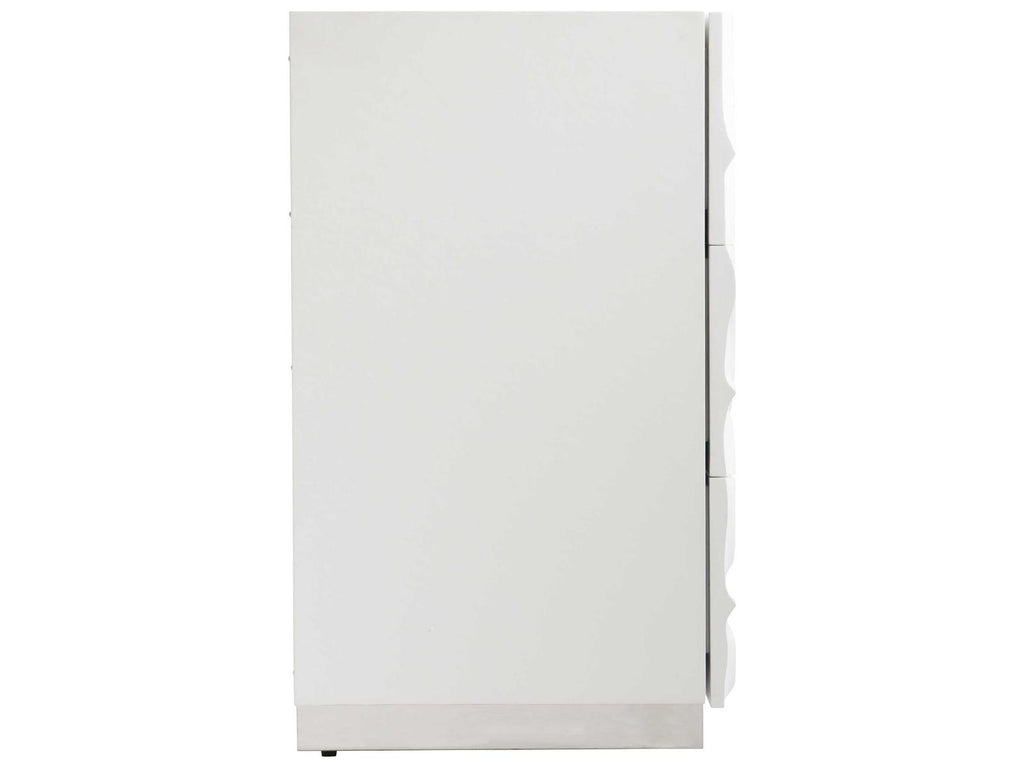 Alia 6-Drawer Dresser in White Plaster Finish