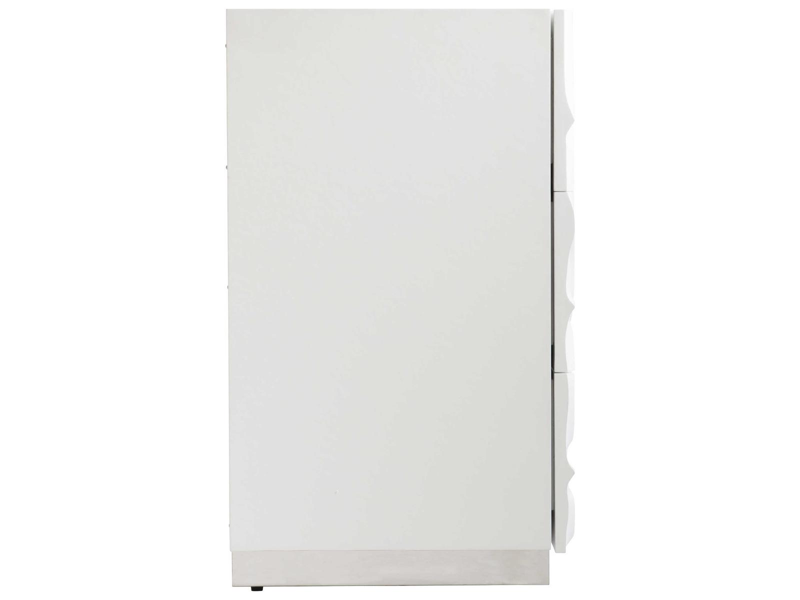 Alia 6-Drawer Dresser in White Plaster Finish