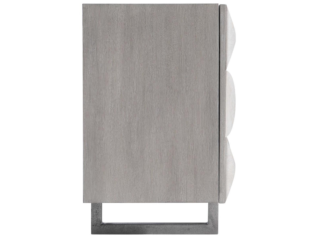 Rune Entertainment Credenza in Bluff and Graphite Finish