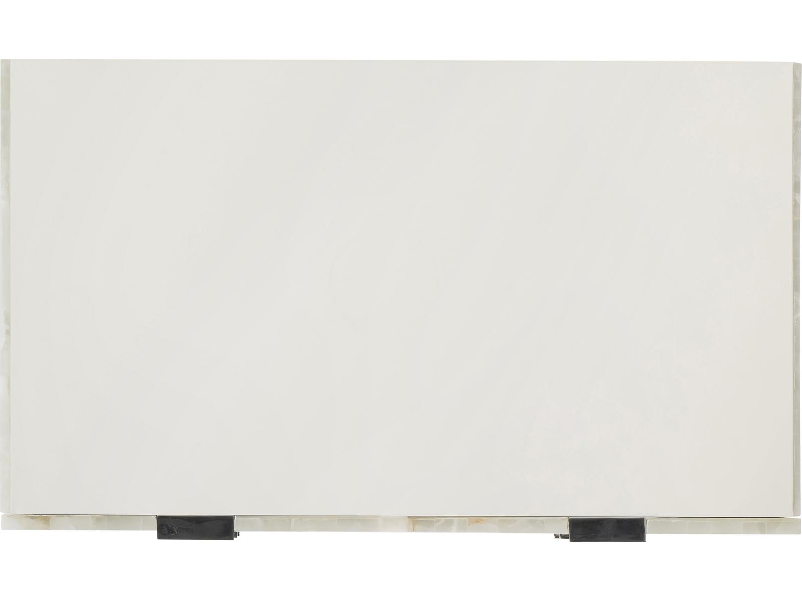 Salka 3-Drawer Nightstand with Selenite Accents and USB Charging