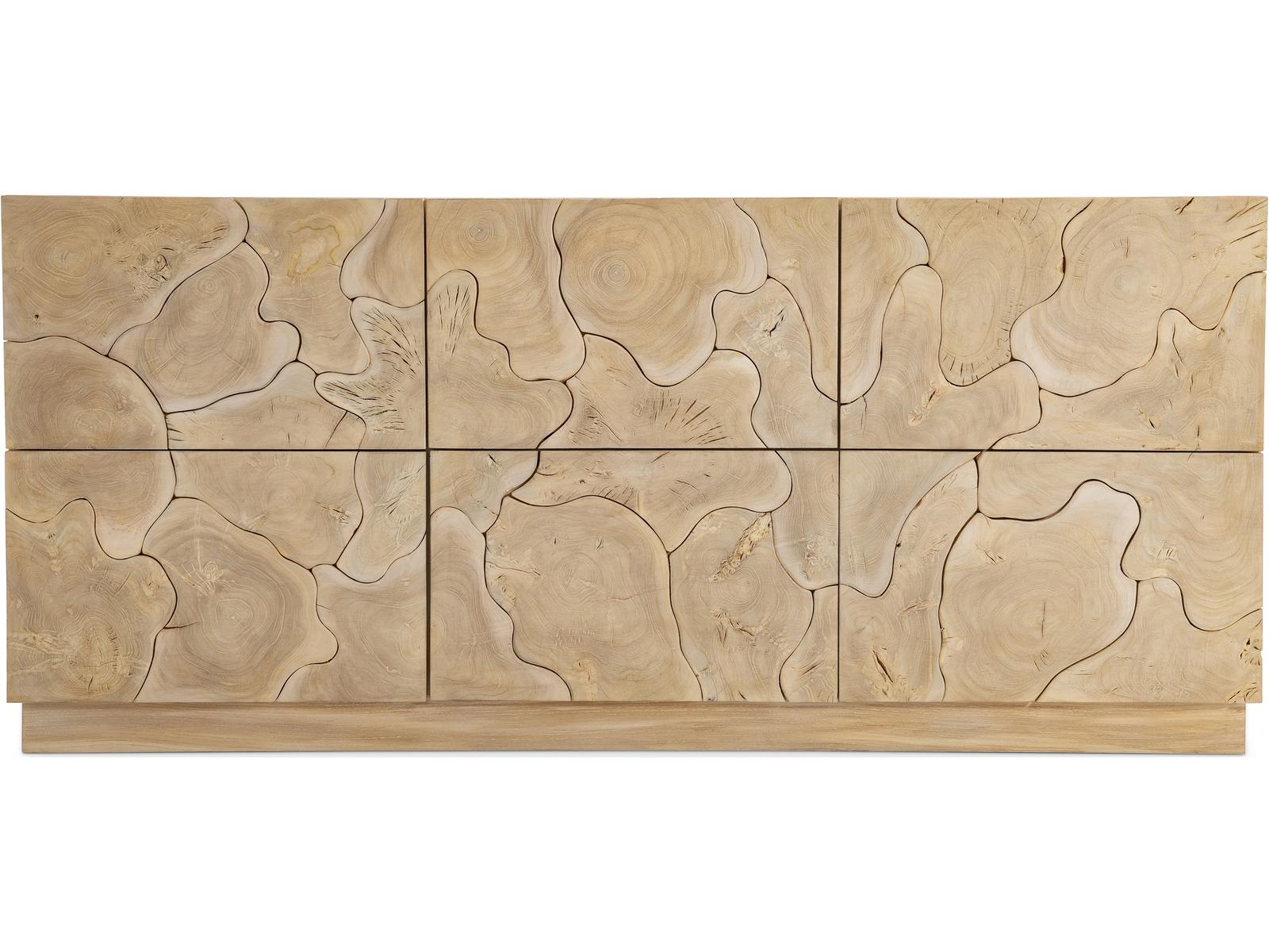 Calavaras 6-Drawer Dresser in Bleached Teak