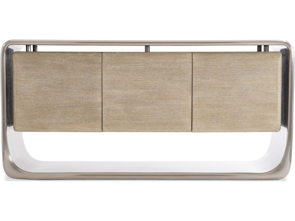 Lomond Buffet with Tarnished Nickel and Trevin Oak Finish