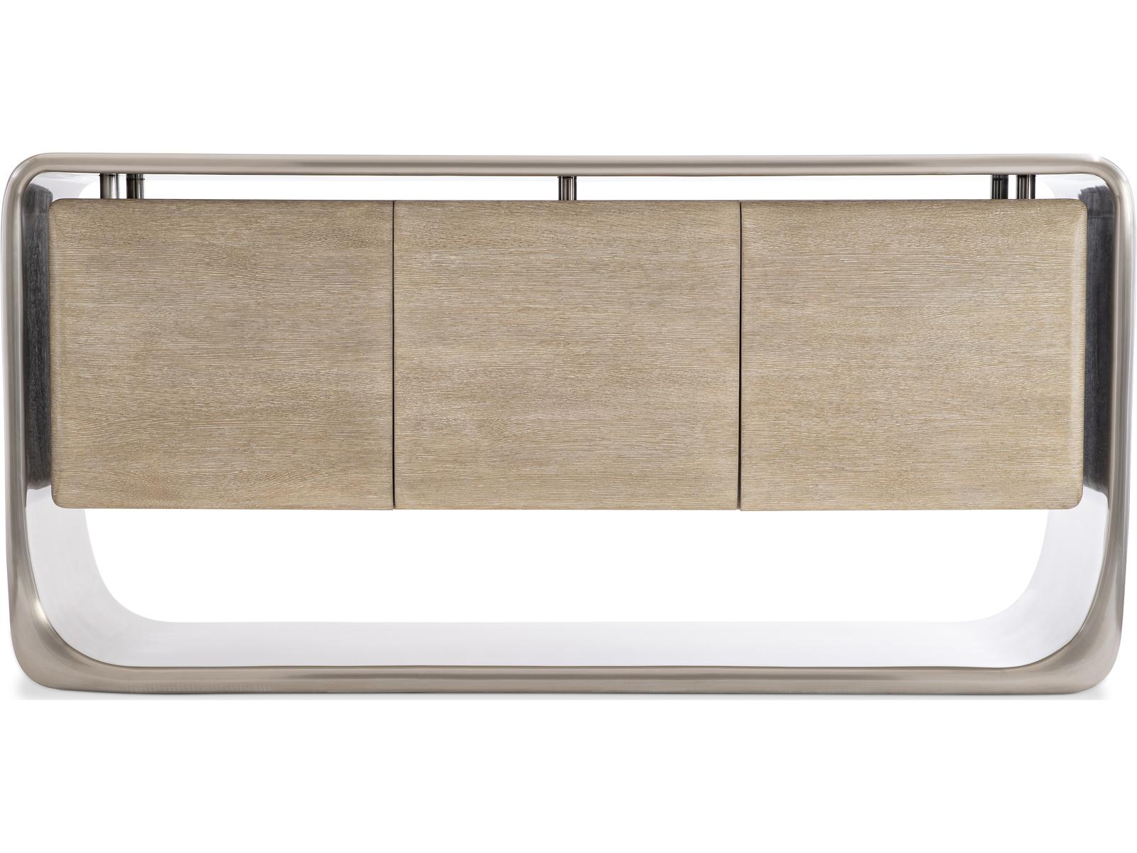 Lomond Buffet with Tarnished Nickel and Trevin Oak Finish