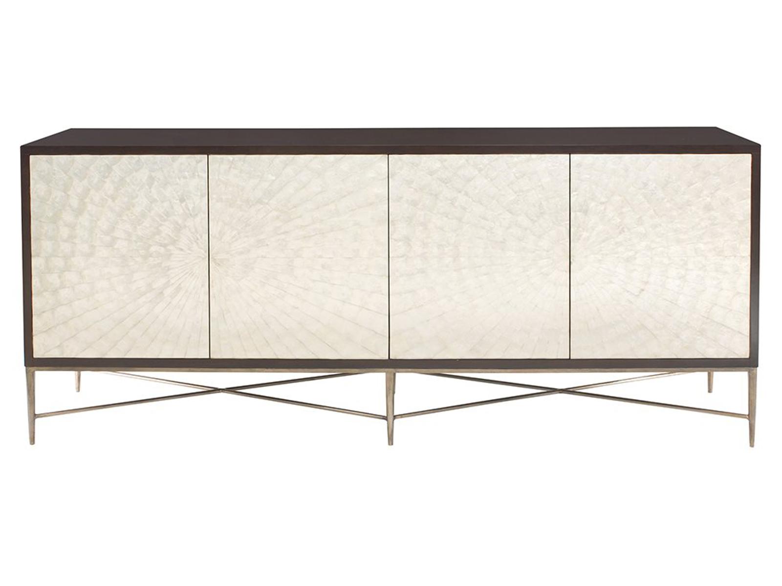 Adagio Capiz Shell Buffet in Espresso and Bronze