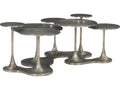 Circlet Organic Shape Cocktail Table in Graphite