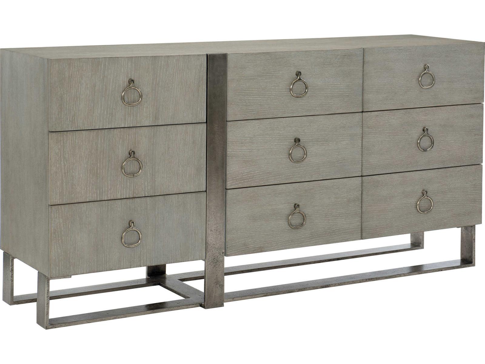 Linea Beige Oak Wood Dresser