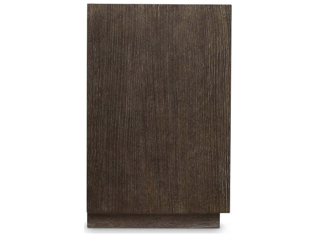 Linea 92-Inch Rectangle Entertainment Console in Cerused Charcoal