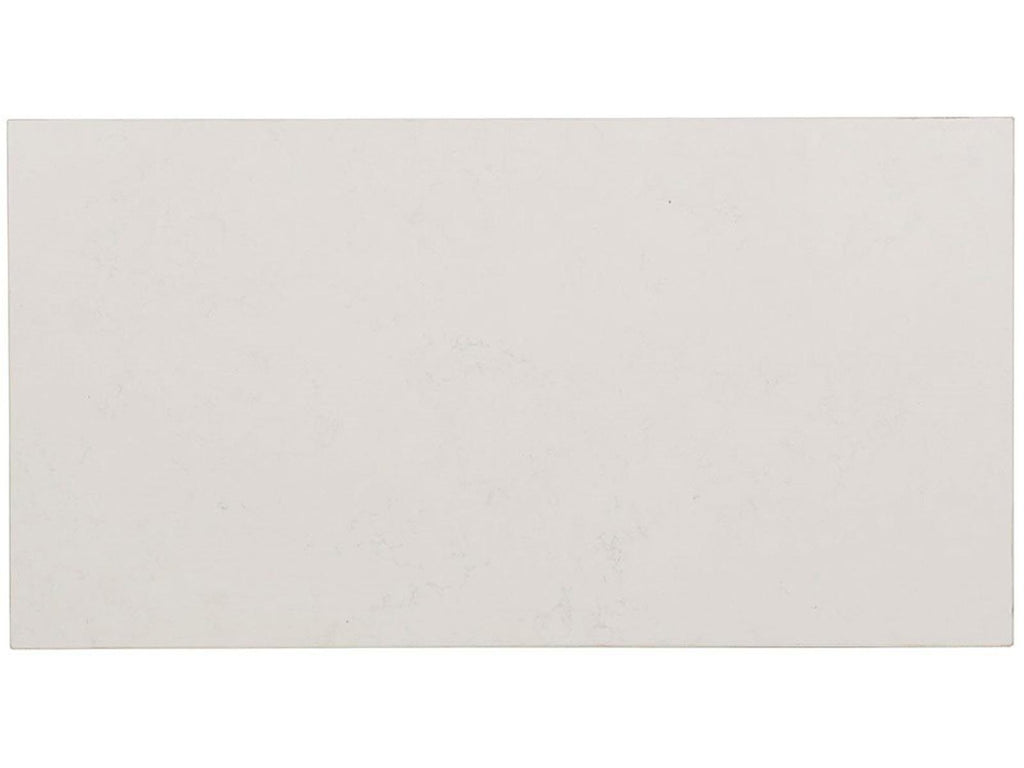 Bryne Scandinavian Minimalist Nightstand with White Marble Top