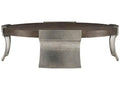 Interiors Gainsford Round Coffee Table in Weathered Charcoal and Graphite