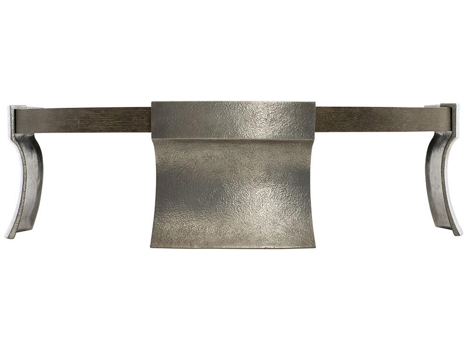 Interiors Gainsford Round Coffee Table in Weathered Charcoal and Graphite