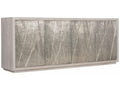 Valora Entertainment Credenza in Weathered Greige and Graphite