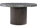 Interiors Cahill 54-Inch Round Dining Table in Gray Brown