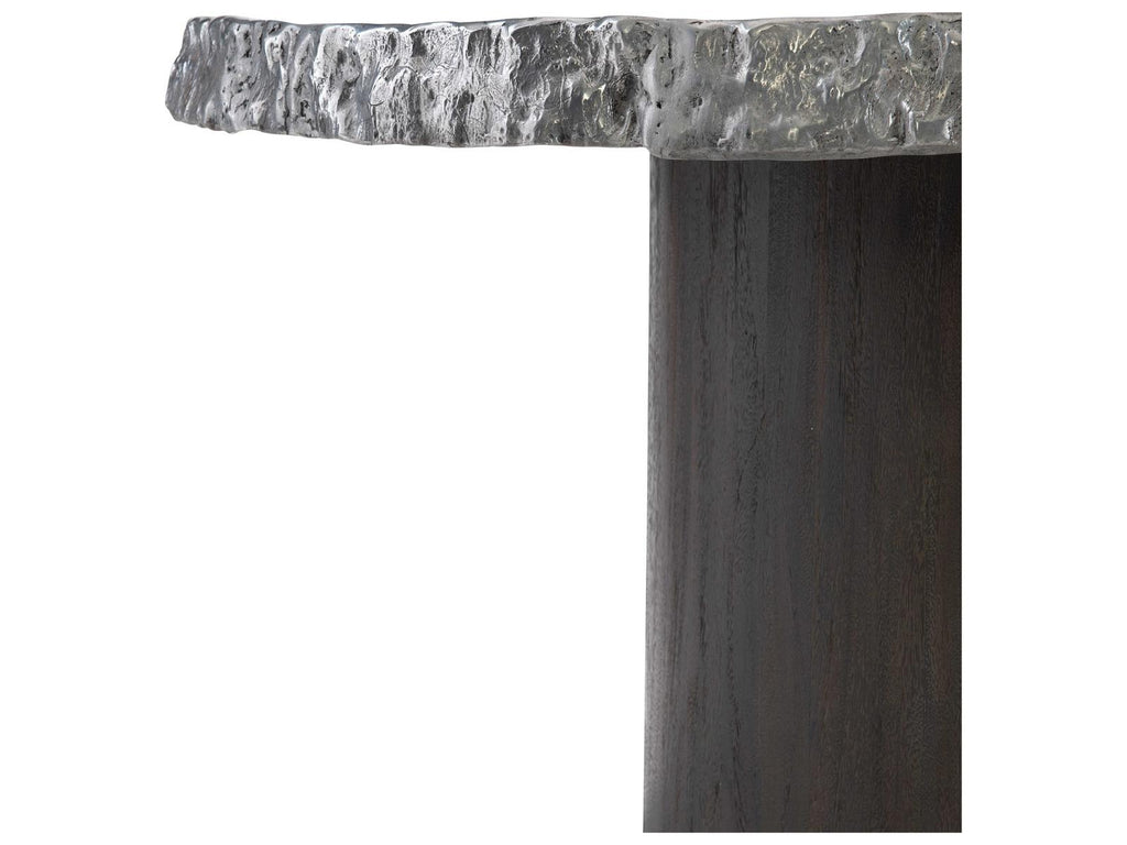 Interiors Cahill 54-Inch Round Dining Table in Gray Brown
