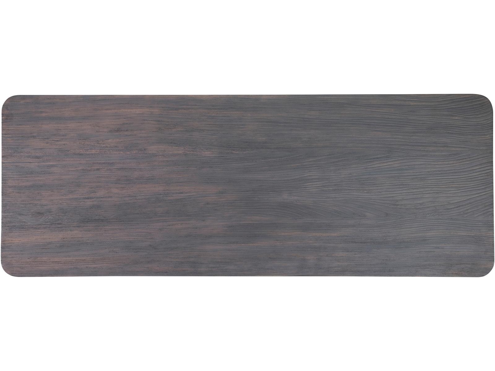 Sana 113-Inch Rectangle Dining Table in Cafe Brown Suar Wood