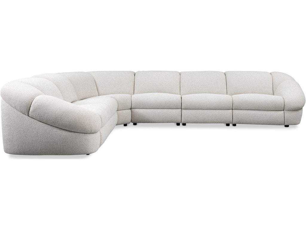 Massimo 6-Piece Modular Fabric Power Motion Sectional