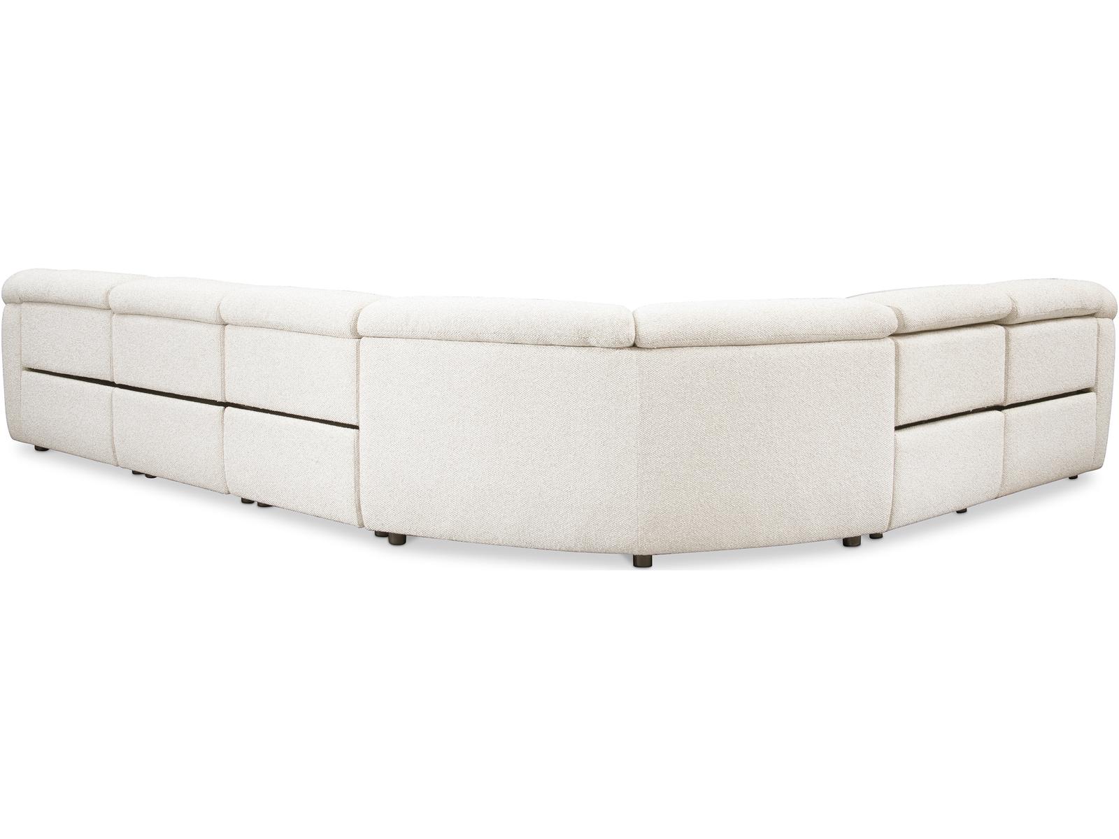 Massimo 6-Piece Modular Fabric Power Motion Sectional