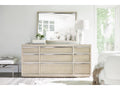 Solaria Beige Oak Wood Dresser