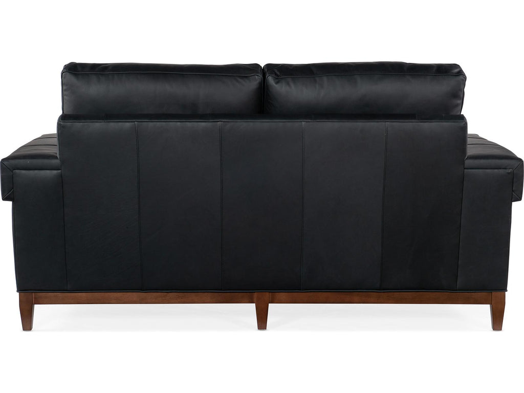 Noah Studio 2-Seat Stationary Leather Sofa