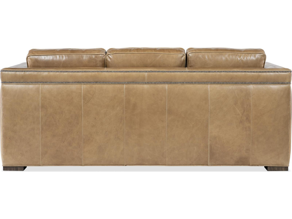 Ellary 3-Seat Upholstered Sofa with Track Arms and Nailhead Trim