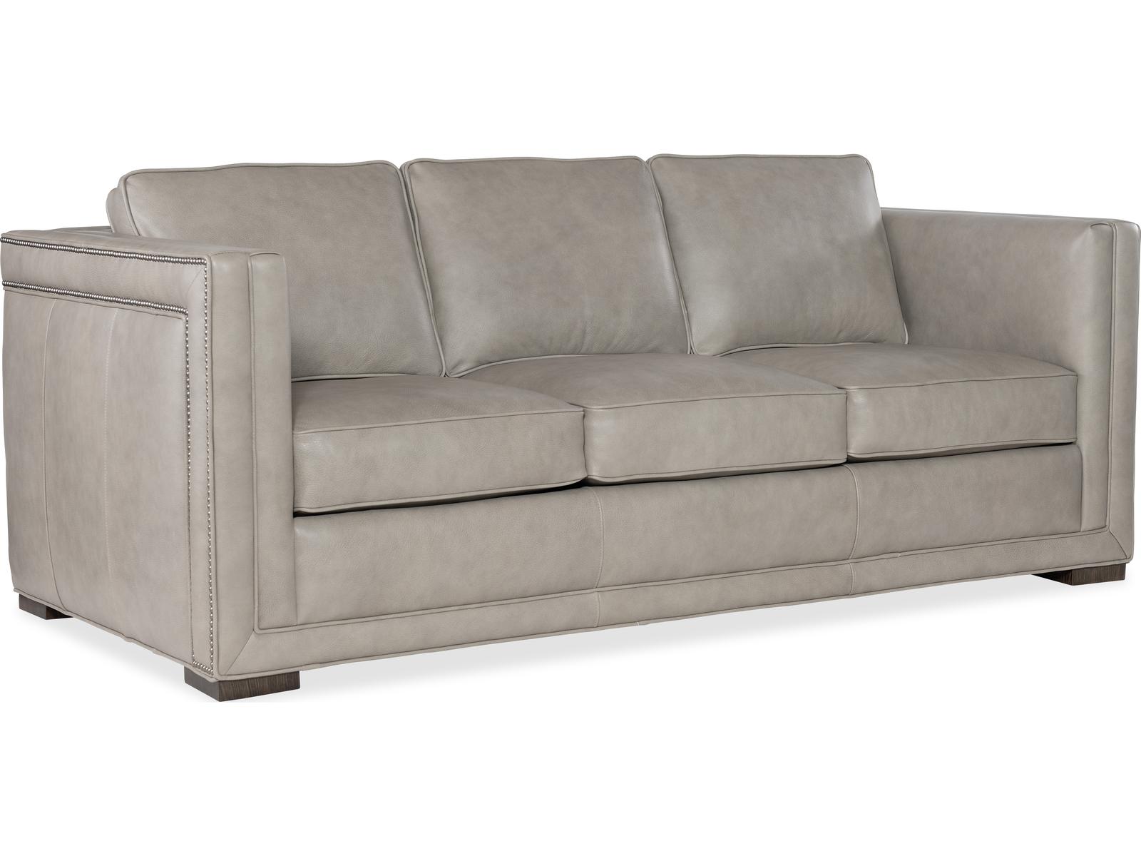 Ellary 3-Seat Upholstered Sofa with Track Arms and Nailhead Trim