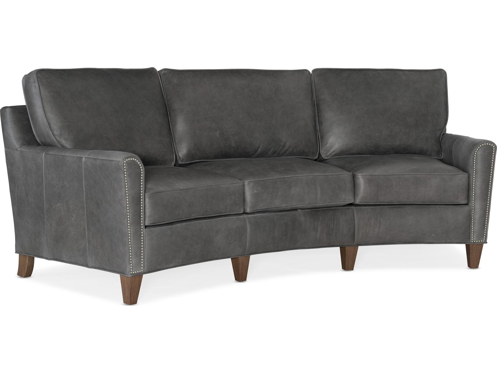Manning 3-Seat Upholstered Conversation Sofa with Nailhead Trim