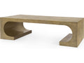 Dali Rectangle Coffee Table Antique Brass Finish