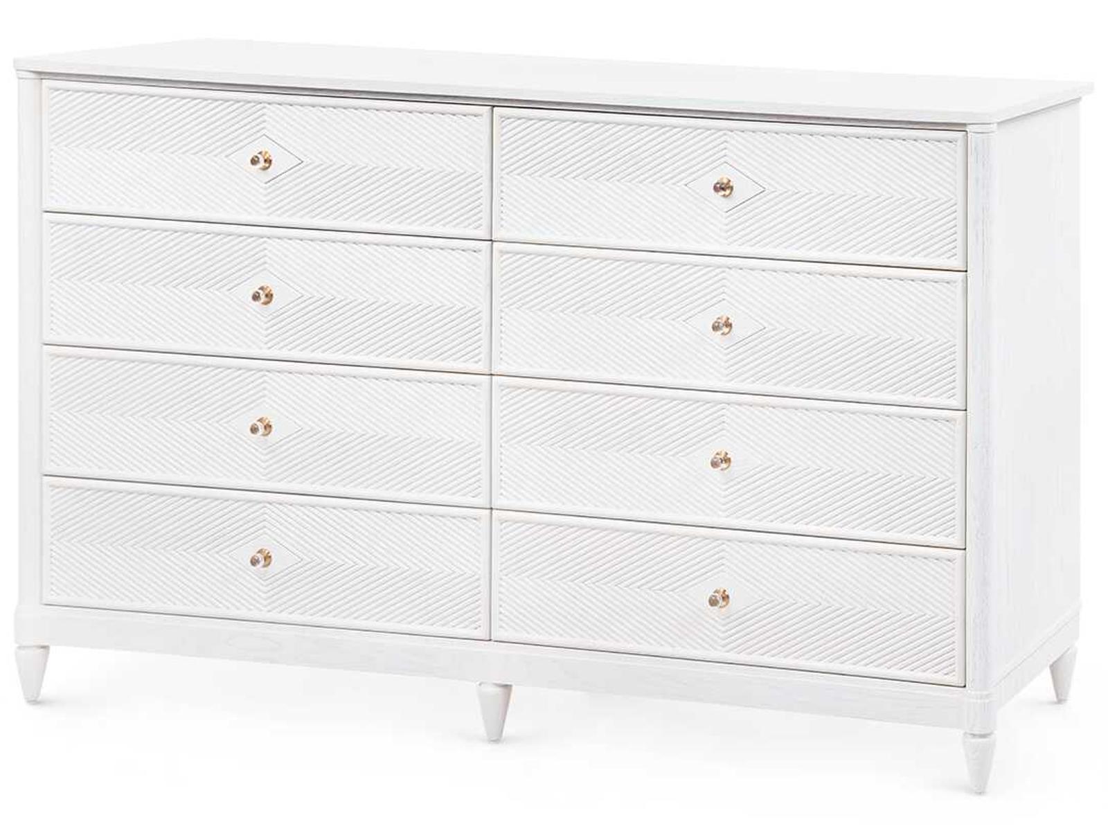 Felicity Oak Wood Double Dresser