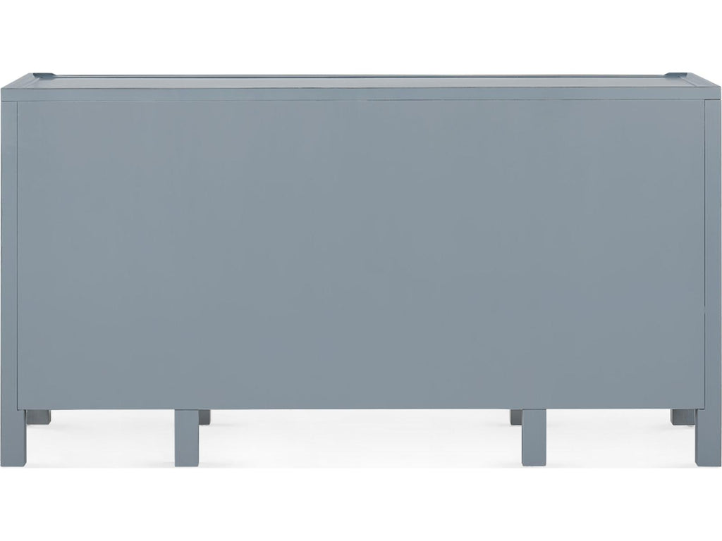 Sara 9-Drawer Dresser in Blue Lacquered Acacia Wood