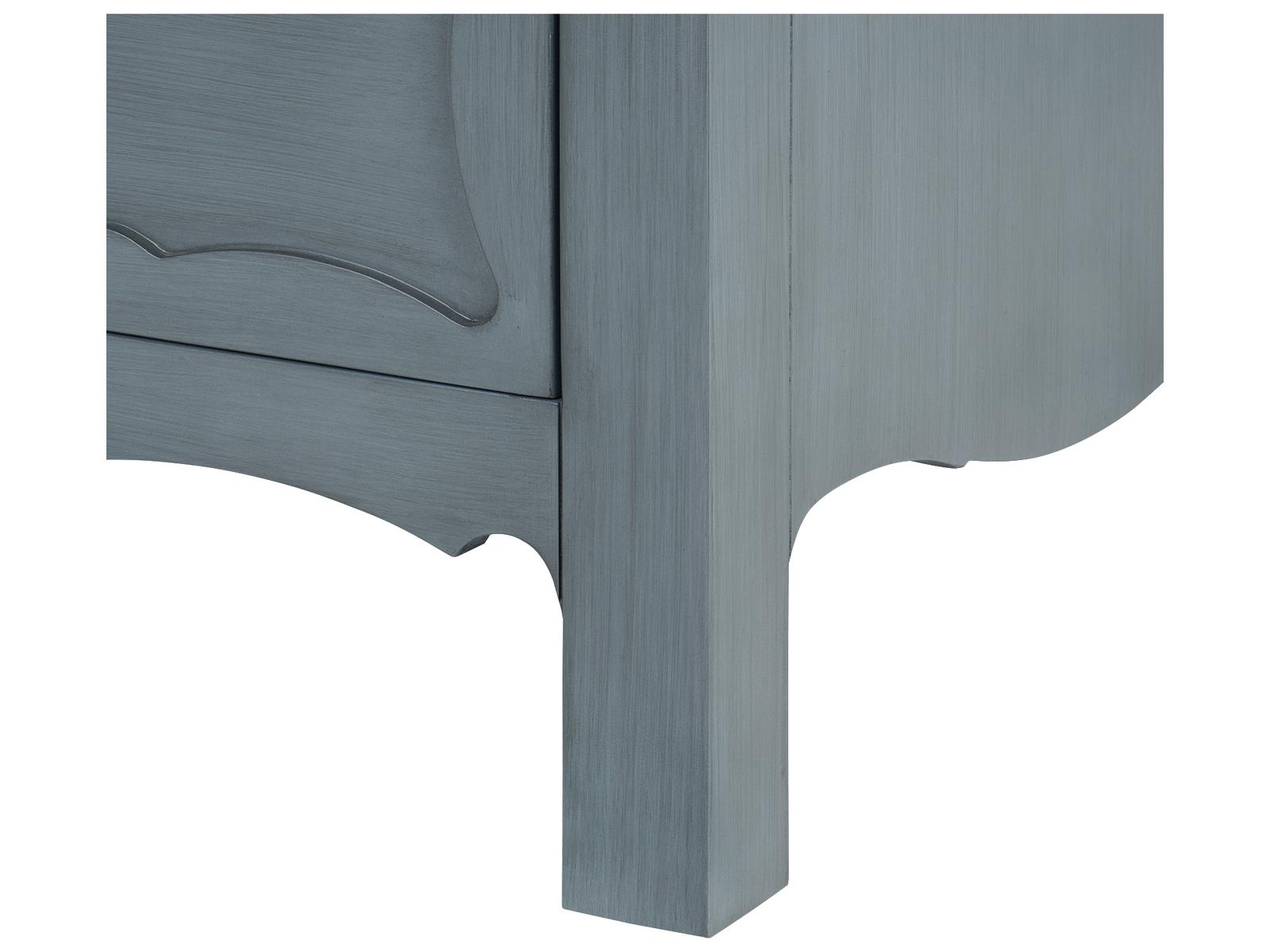 Sara 9-Drawer Dresser in Blue Lacquered Acacia Wood