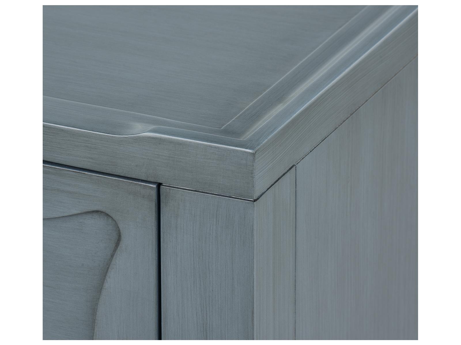 Sara 9-Drawer Dresser in Blue Lacquered Acacia Wood