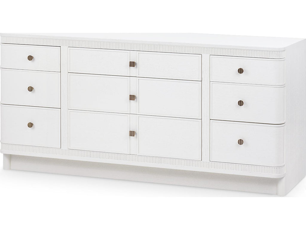 Sienna 9-Drawer Dresser in Glazed Whisper White