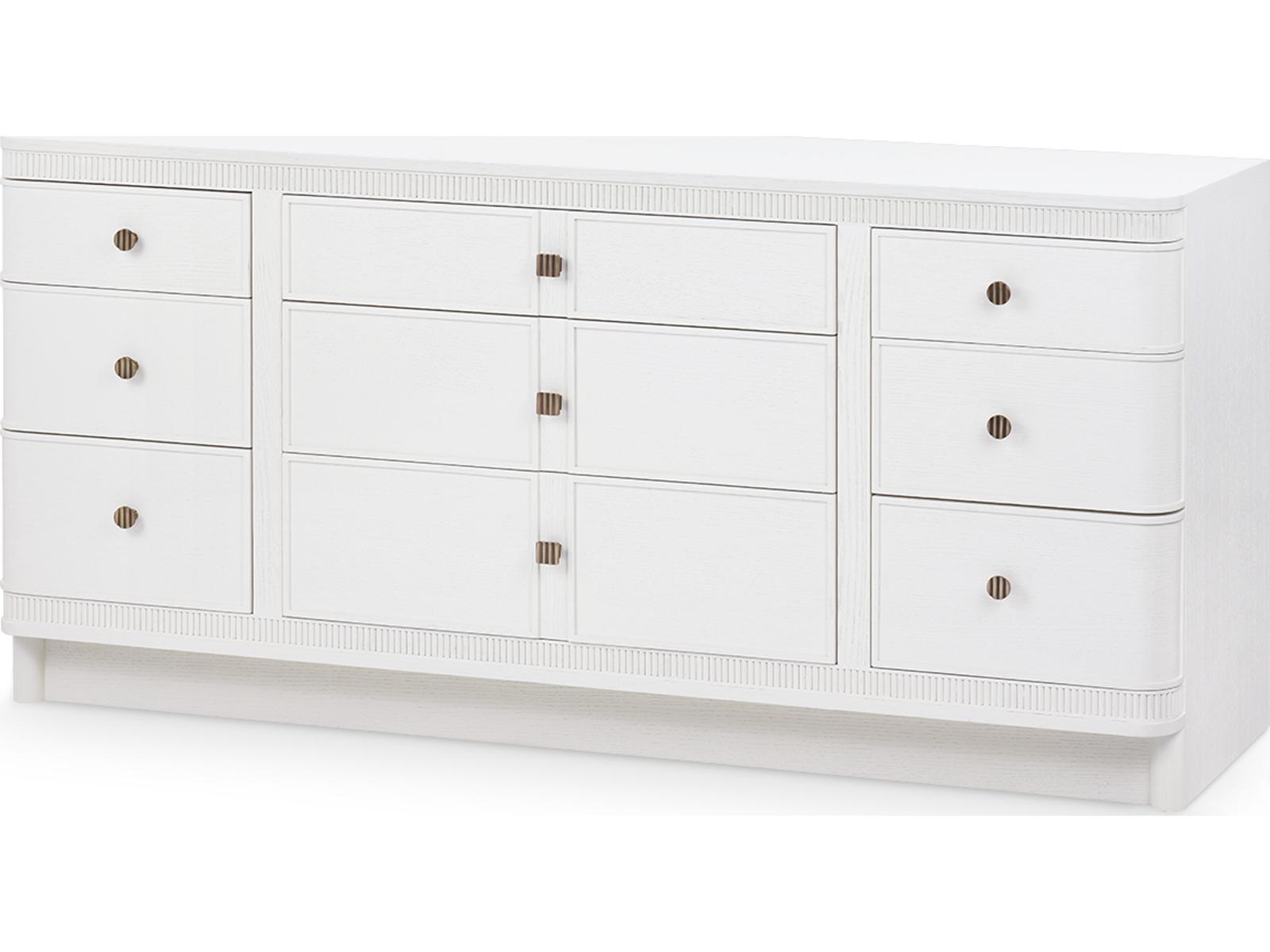 Sienna 9-Drawer Dresser in Glazed Whisper White