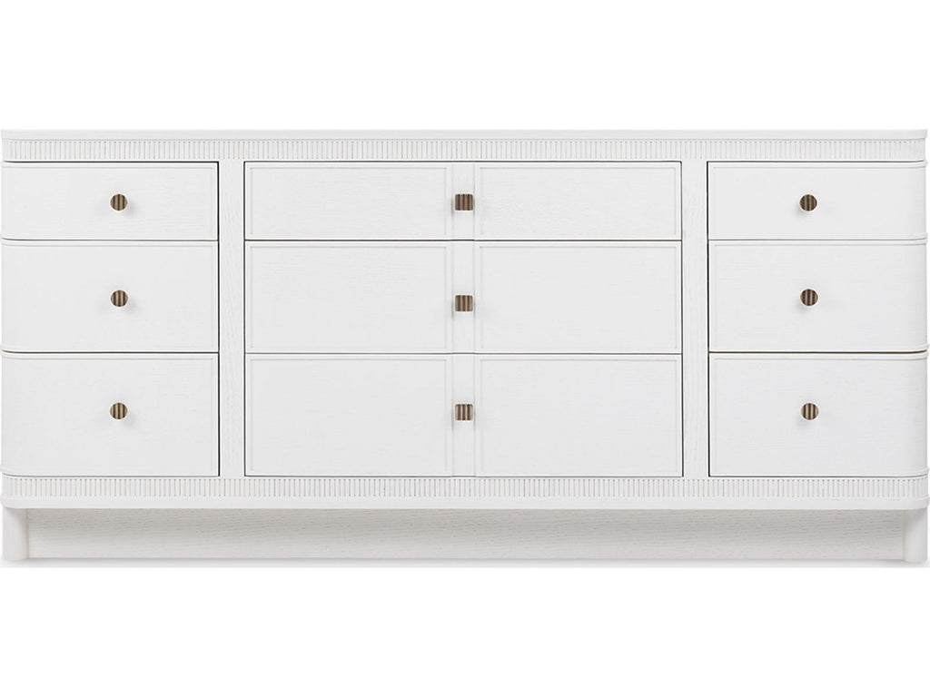 Sienna 9-Drawer Dresser in Glazed Whisper White