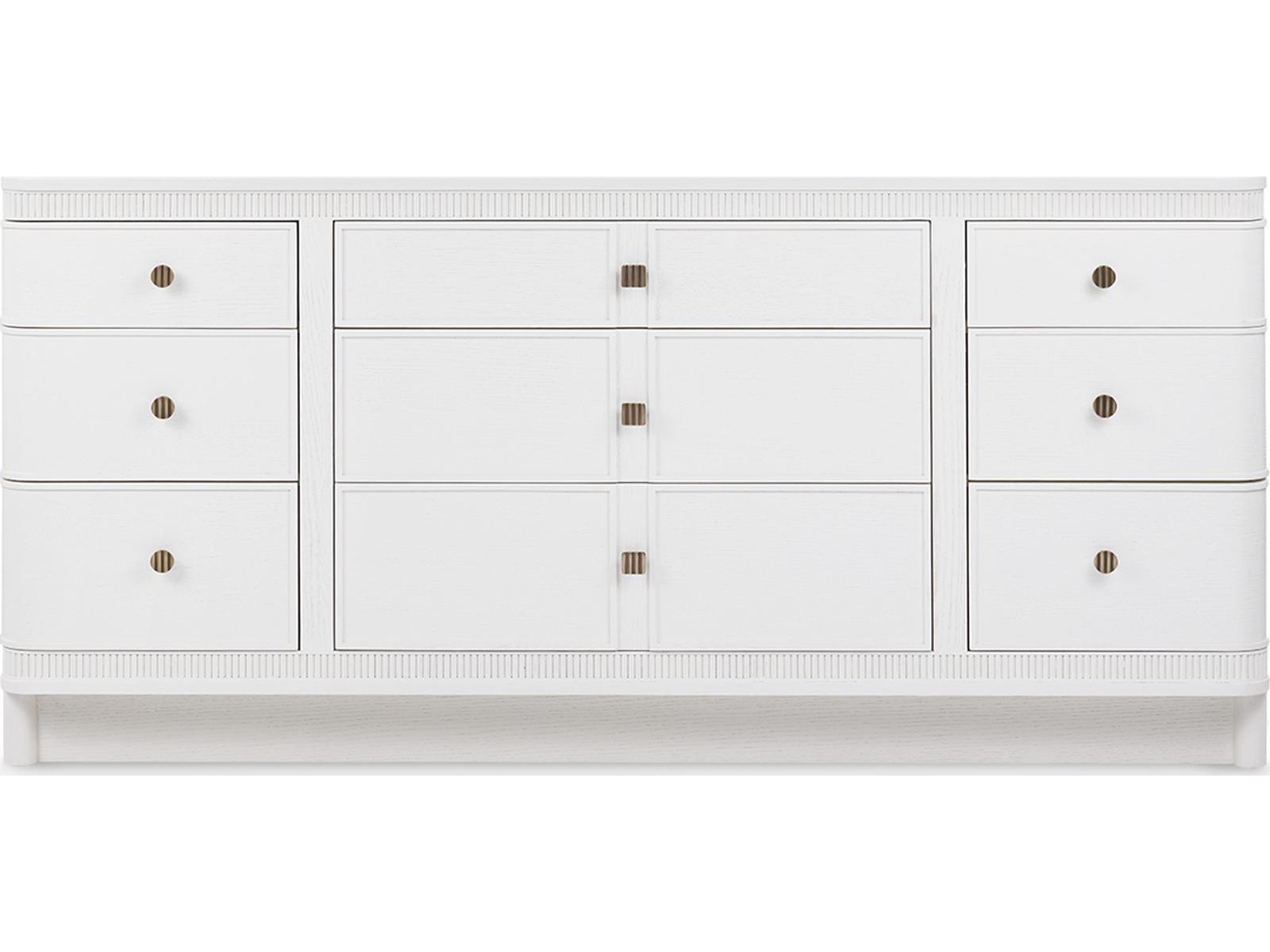 Sienna 9-Drawer Dresser in Glazed Whisper White