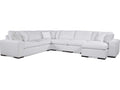 Memphis 5-Piece Chaise Fabric Sectional Sofa