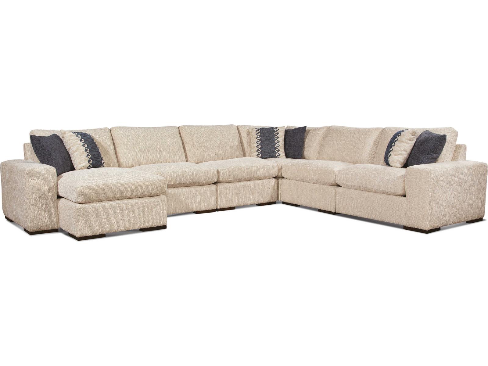 Memphis 6-Piece Modular Sectional Sofa with Chaise