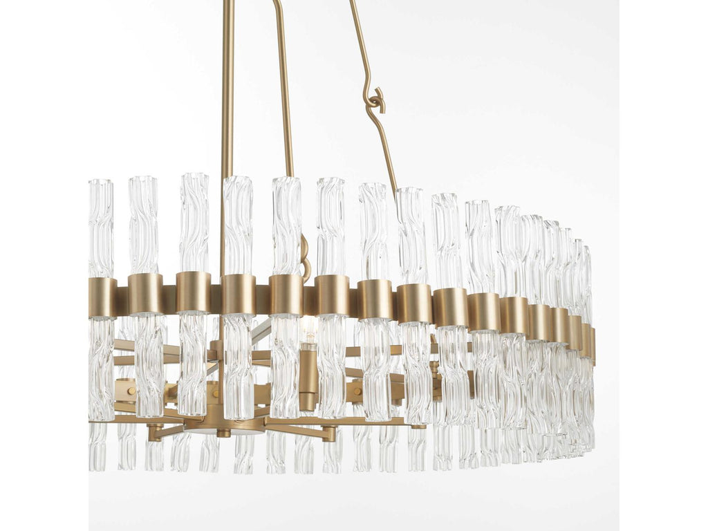 Cyan Design 6-Light Nobel Chandelier in Aged Brass